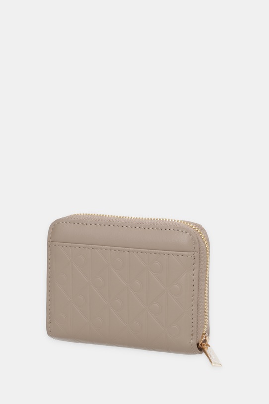 Calvin Klein portfel skórzany LV04F1081G beżowy AW25