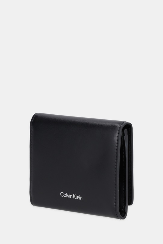 Calvin Klein portfel skórzany LV04F1082G czarny NC25