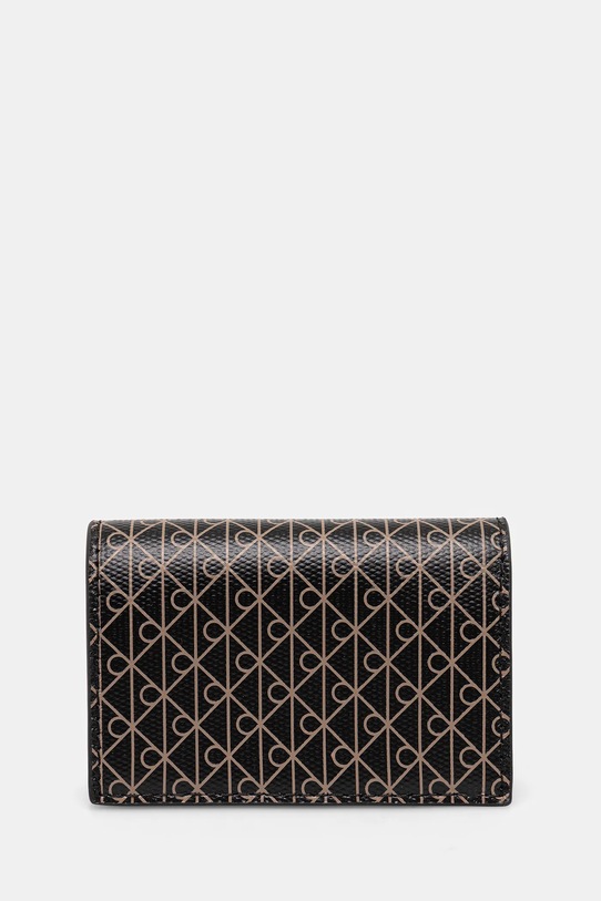 Calvin Klein portofel imitatie de piele negru LV04F1083G