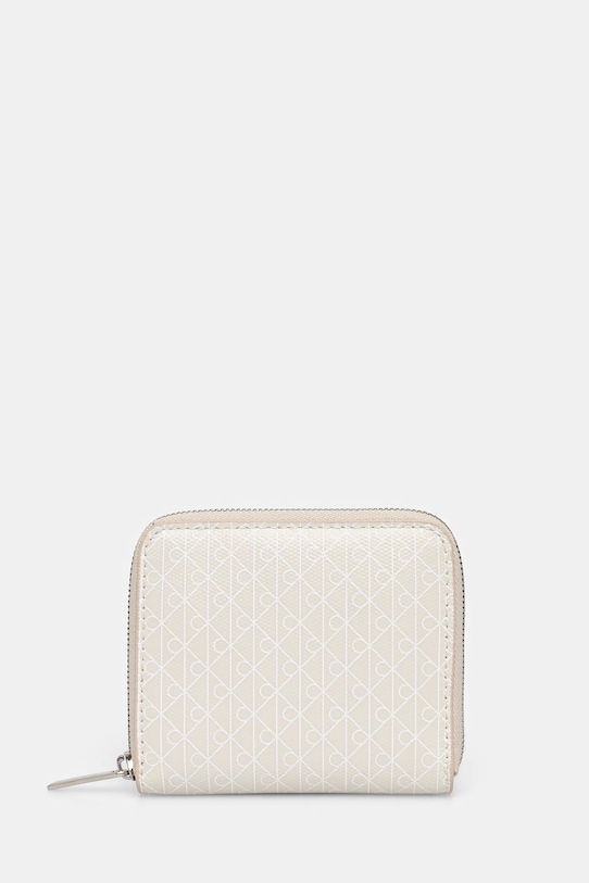 Πορτοφόλι Calvin Klein απομίμηση λείου δέρματος λευκό LV04F1089G