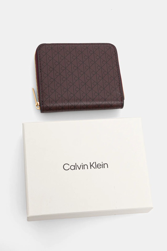 Calvin Klein portfel fioletowy LV04F1089G
