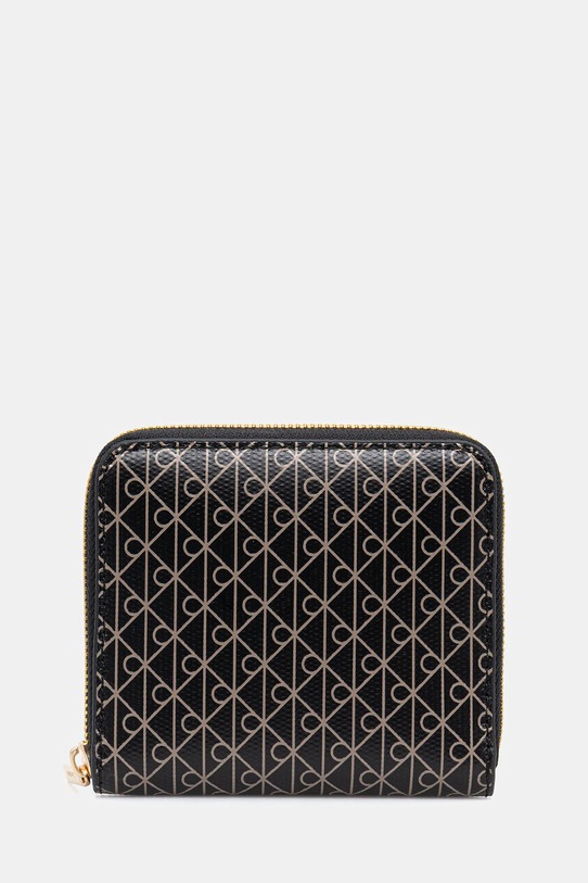 Πορτοφόλι Calvin Klein απομίμηση λείου δέρματος μαύρο LV04F1089G