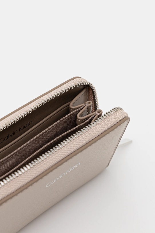 Peněženka Calvin Klein béžová LV04F1091G