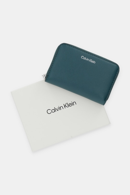 Peněženka Calvin Klein LV04F1091G tyrkysová