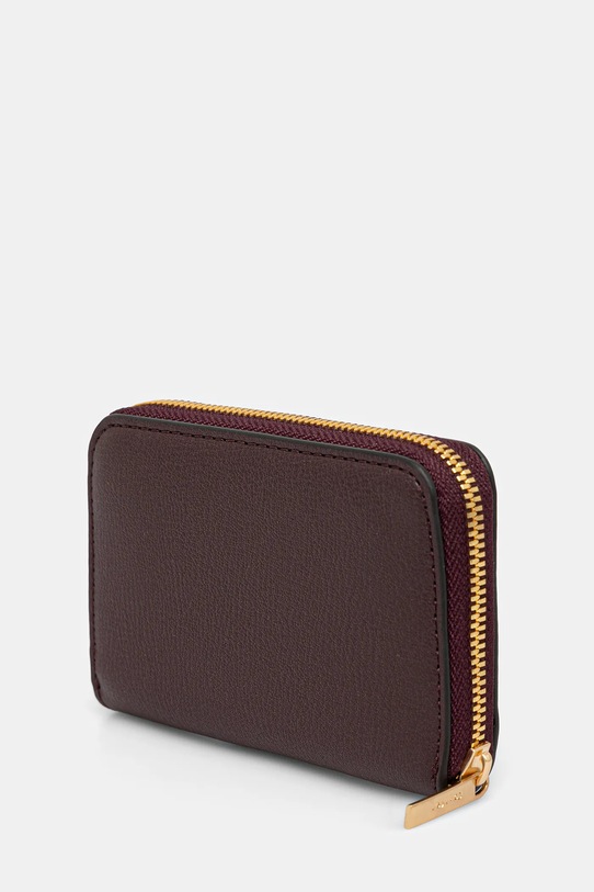Calvin Klein portofel LV04F1091G burgundia AW25