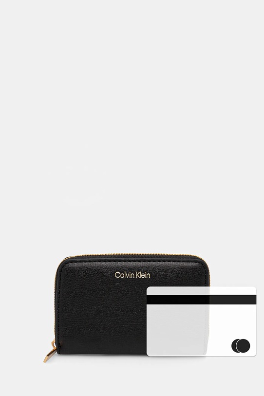 Peňaženka Calvin Klein LV04F1091G čierna