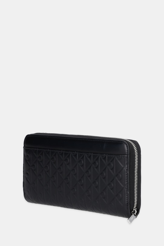 Kožni novčanik Calvin Klein LV04F1097G crna AW25