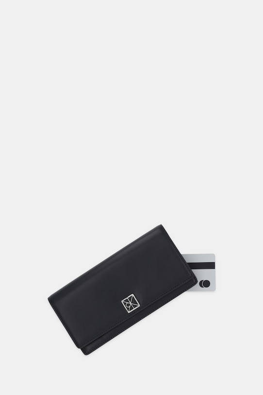 Doplnky Kožená peňaženka Calvin Klein LV04F1098G čierna