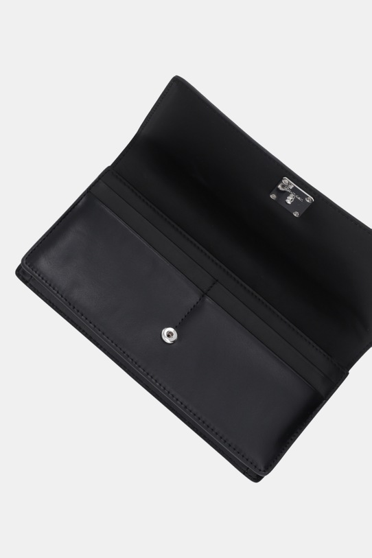 Calvin Klein portfel skórzany czarny LV04F1098G