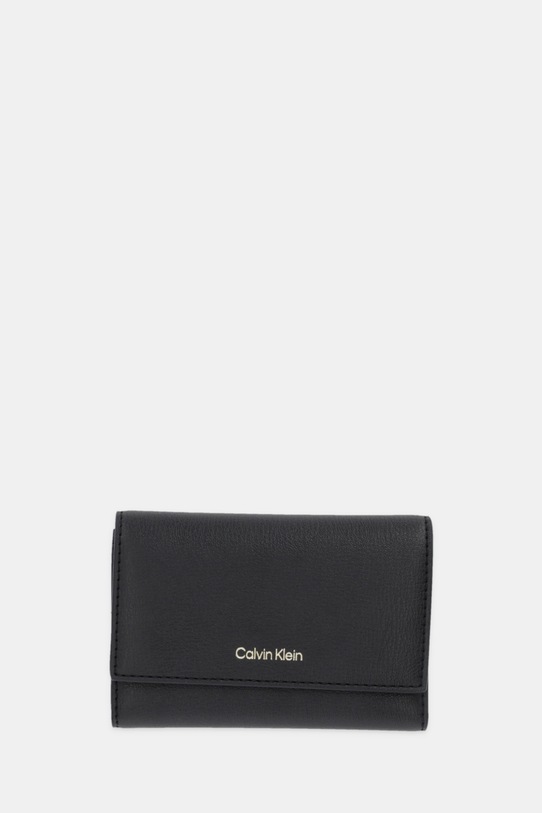 Кошелек Calvin Klein имитация натуральной кожи чёрный LV04F1117G