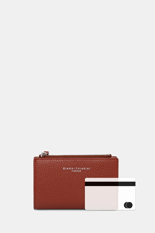 Gianni Chiarini portfel skórzany PF.6003.GRN pomarańczowy