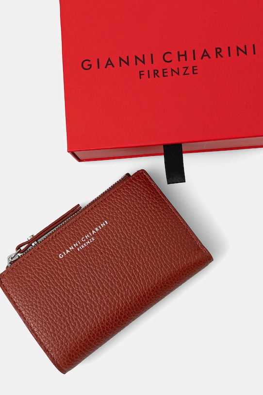 Шкіряний гаманець Gianni Chiarini помаранчевий PF.6003.GRN
