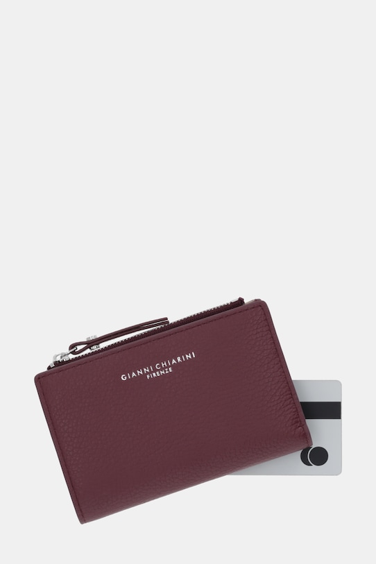 Кожаный кошелек Gianni Chiarini бордо PF.6003.GRN