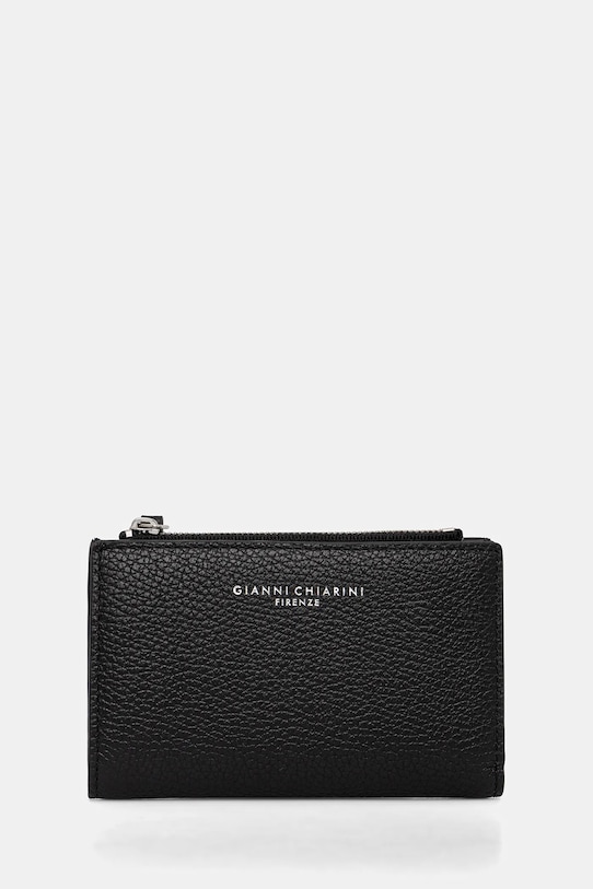 Gianni Chiarini portfel skórzany skóra licowa czarny PF.6003.GRN
