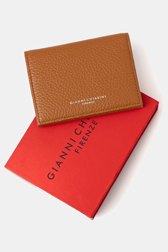 Gianni Chiarini etui na karty skórzane brązowy PF.5039.GRN