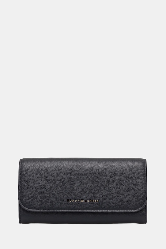 Peněženka Tommy Hilfiger imitace kůže námořnická modř AW0AW17734