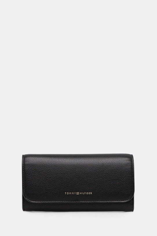 Tommy Hilfiger portfel imitacja skóry licowej czarny AW0AW17734