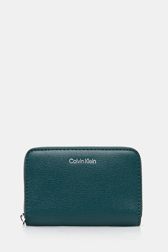 Peněženka Tommy Hilfiger imitace kůže námořnická modř AW0AW17740