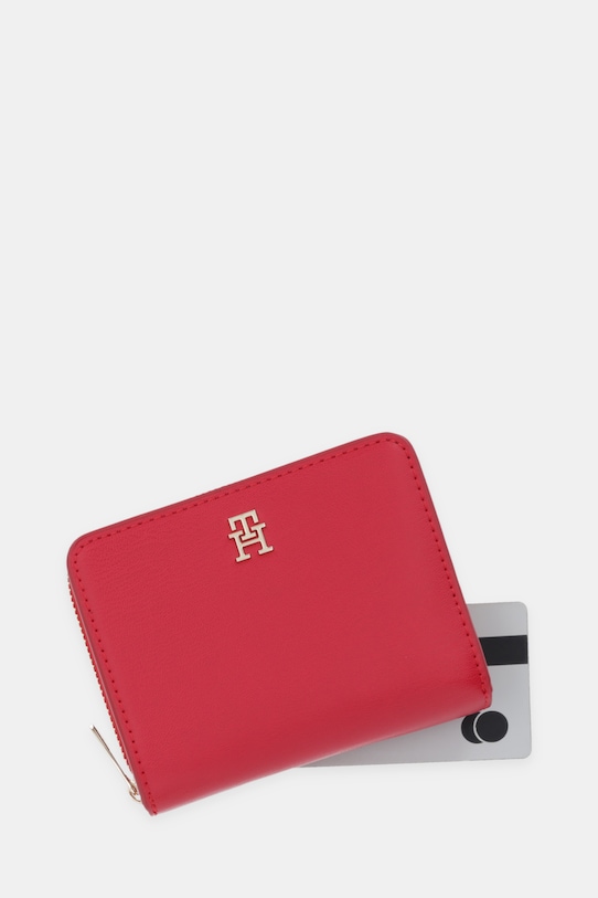Tommy Hilfiger portfel czerwony AW0AW17742