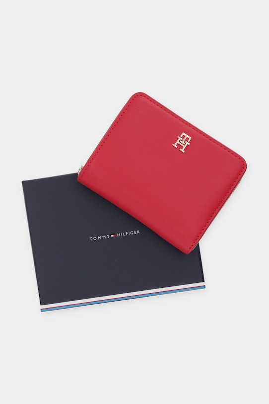 Tommy Hilfiger portfel AW0AW17742 czerwony
