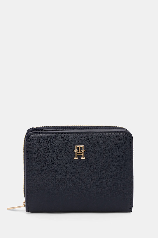 Πορτοφόλι Tommy Hilfiger απομίμηση λείου δέρματος σκούρο μπλε AW0AW17742