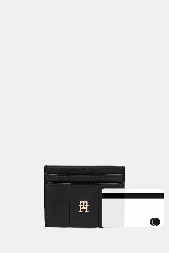 Tommy Hilfiger carcasă cardului negru AW0AW17745