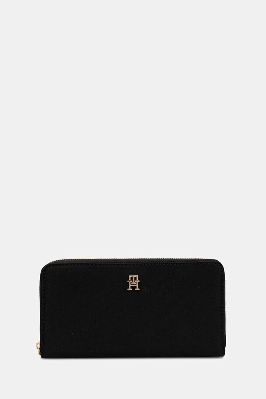Peněženka Tommy Hilfiger hladký černá AW0AW17750