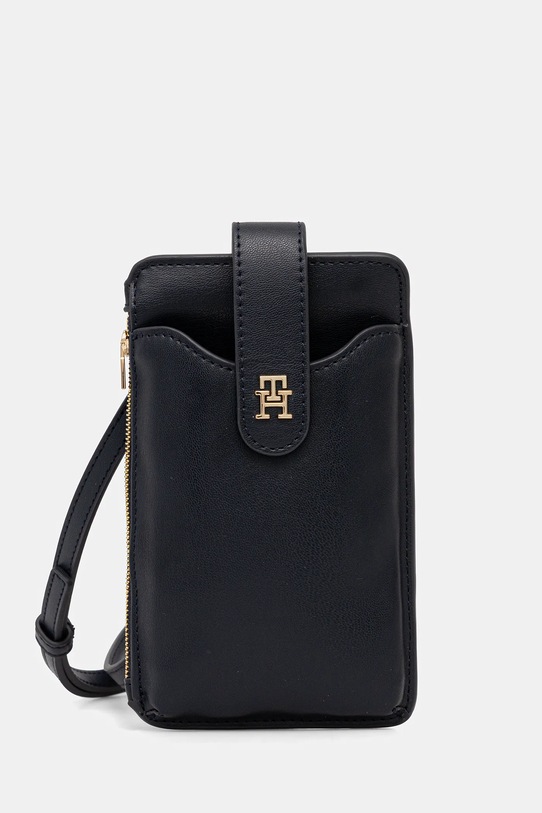 Peňaženka Tommy Hilfiger imitácia kože tmavomodrá AW0AW17751