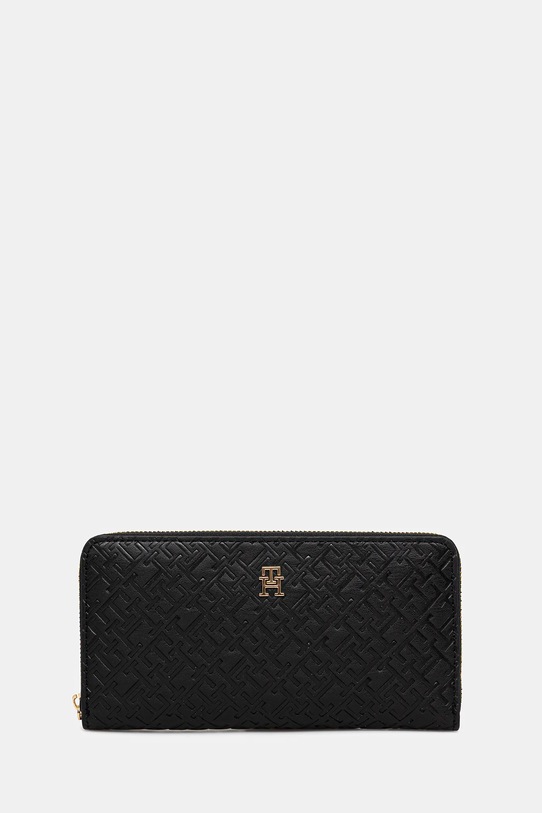 Tommy Hilfiger portfel imitacja skóry licowej czarny AW0AW17955