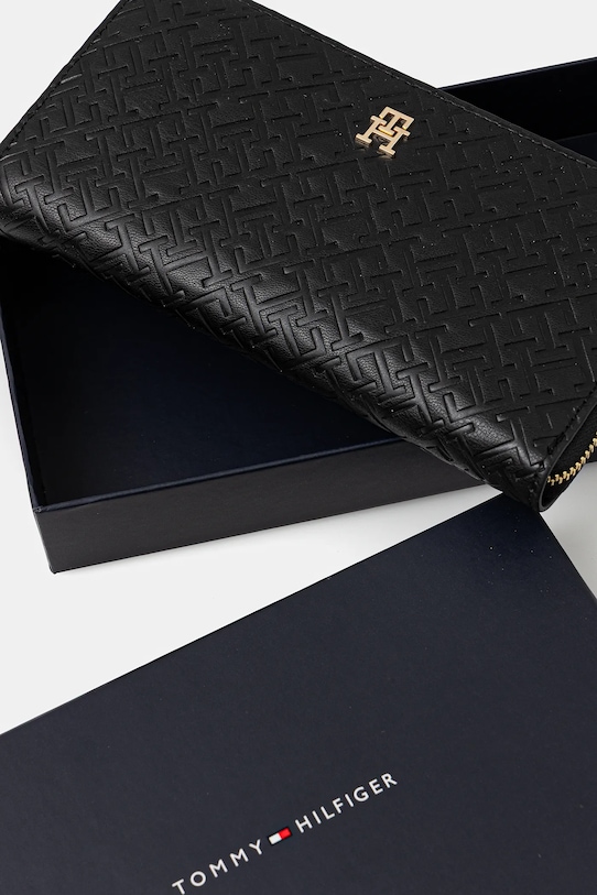 Портмоне Tommy Hilfiger черен AW0AW17955