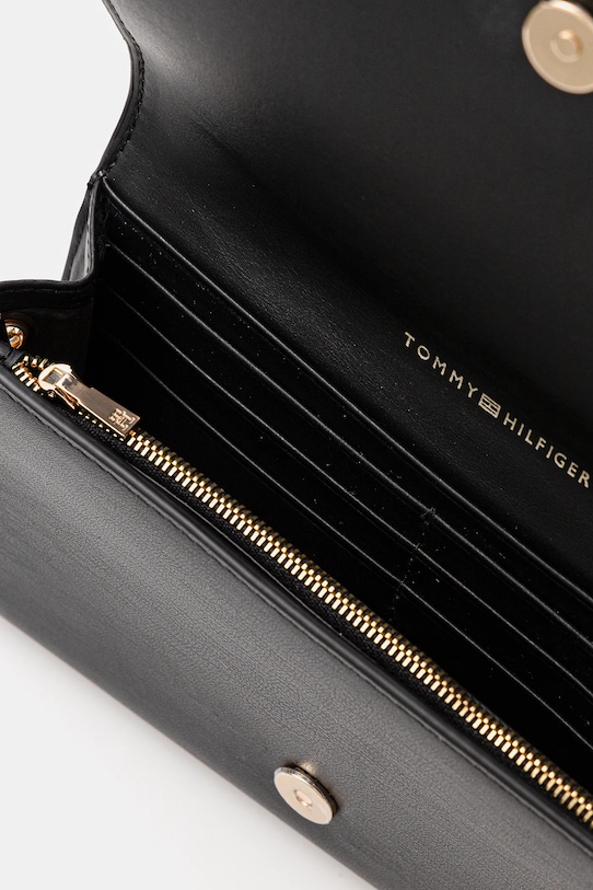 Listová kabelka Tommy Hilfiger AW0AW17958 čierna