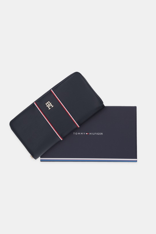 Tommy Hilfiger portfel AW0AW18033 granatowy