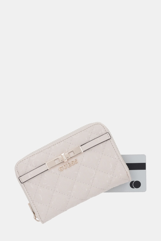 Guess portfel IDRA beżowy SWGG81.57140