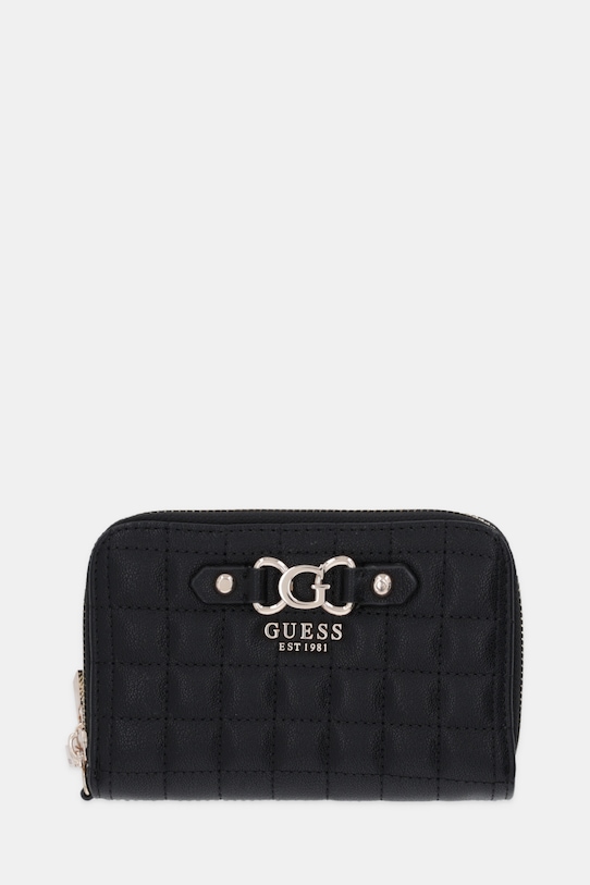 Guess portfel NADIRA imitacja skóry licowej czarny SWQG84.24164
