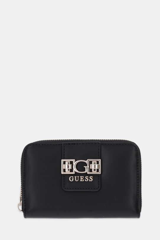 Guess portfel JANE imitacja skóry licowej czarny SWVG98.91140