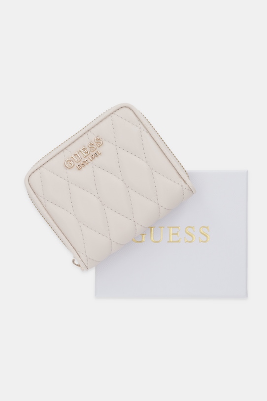 Guess portfel VALLA SWQG81.22137 beżowy