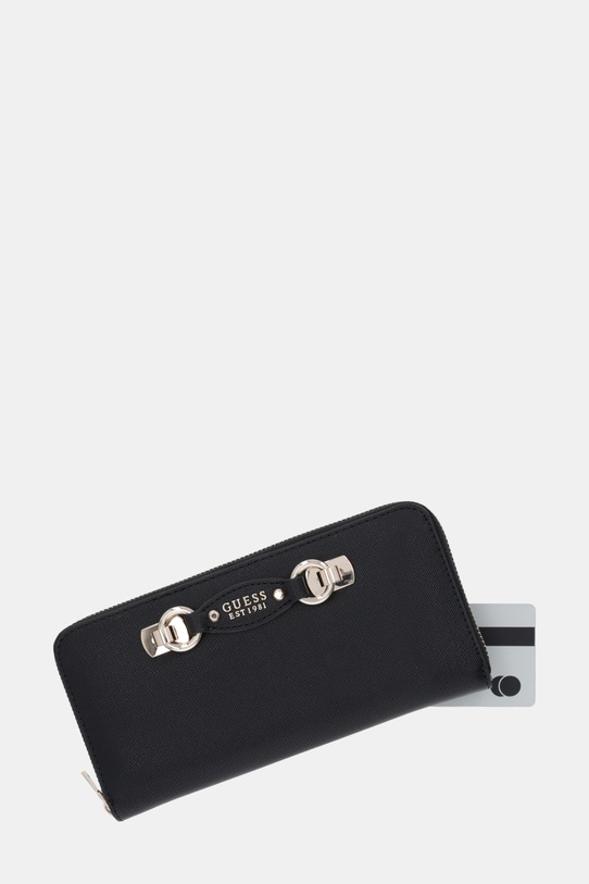 Guess portfel MIMINA czarny SWBG80.15146