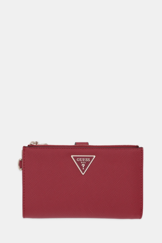 Peněženka Guess LAUREL hladký červená SWZG74.59157