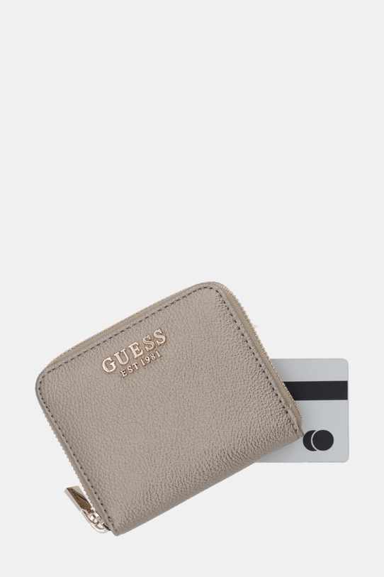 Guess portfel LAUREL złoty SWBG74.59137