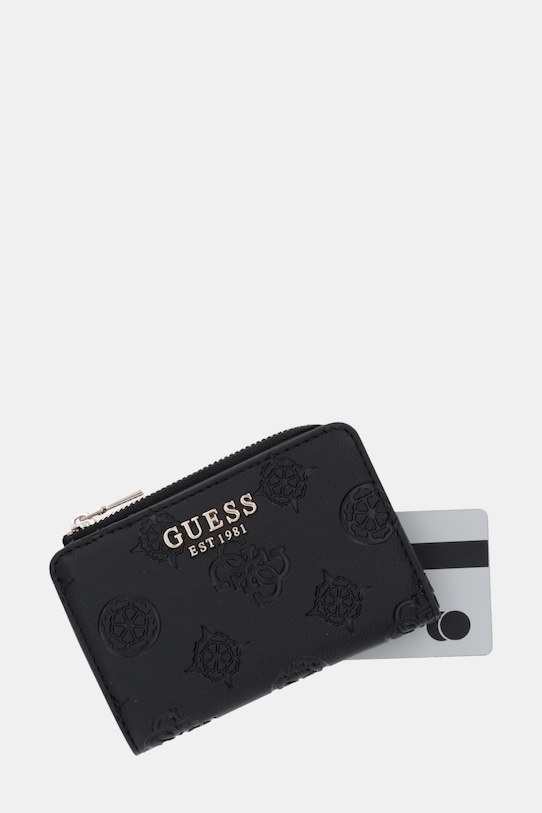 Guess portfel LAUREL czarny SWPD74.59156