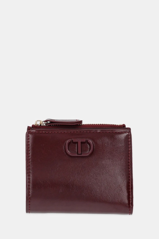 Peňaženka Twinset imitácia kože burgundské 252TB7084