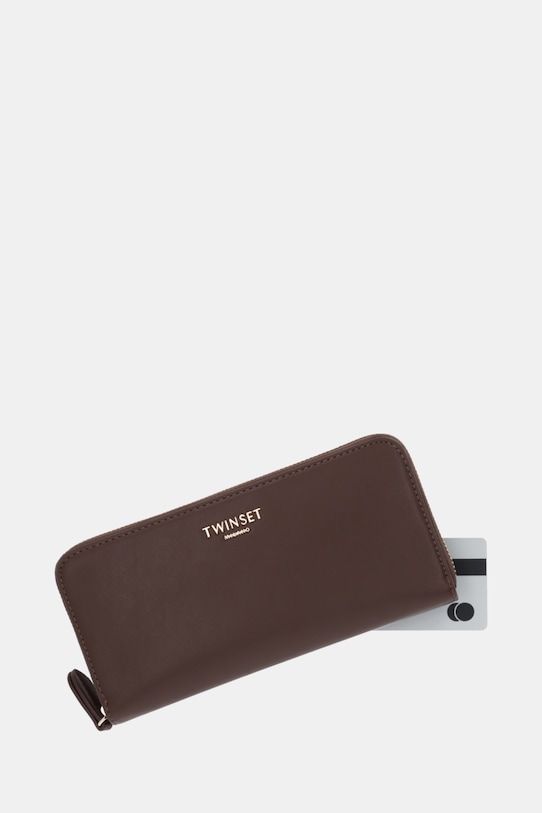 Peněženka Twinset hnědá 252TD8392