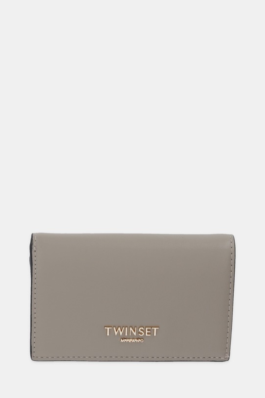 Twinset portfel imitacja skóry licowej szary 252TL8013
