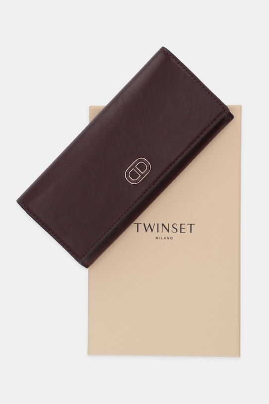 Twinset portfel 252TD8053 bordowy