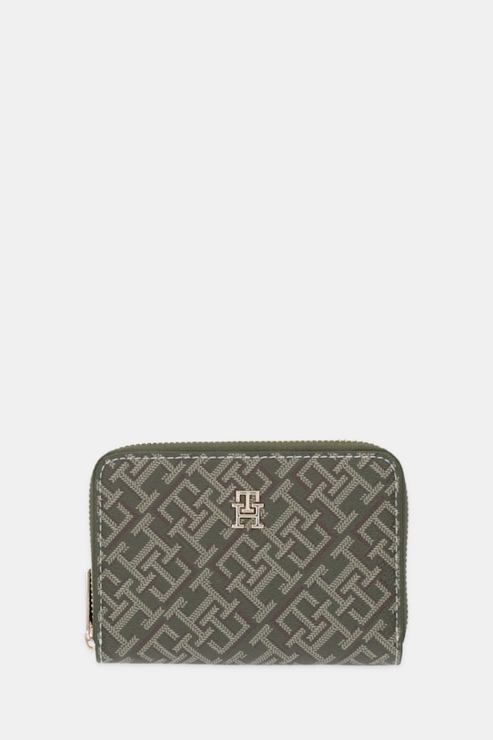 Tommy Hilfiger portfel syntetyczny zielony AW0AW17736