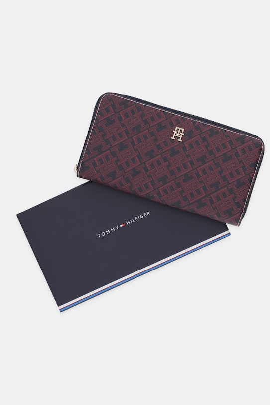 Tommy Hilfiger portfel AW0AW18021 granatowy