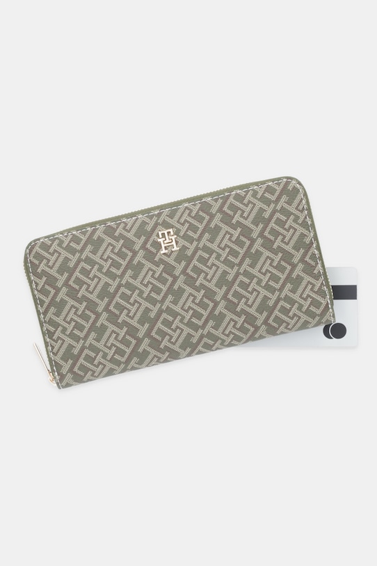 Tommy Hilfiger portfel AW0AW18021 zielony