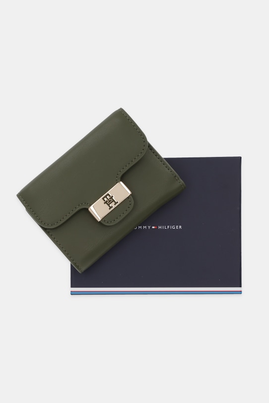 Tommy Hilfiger portfel AW0AW18034 zielony
