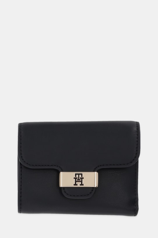 Tommy Hilfiger portfel imitacja skóry licowej czarny AW0AW18034