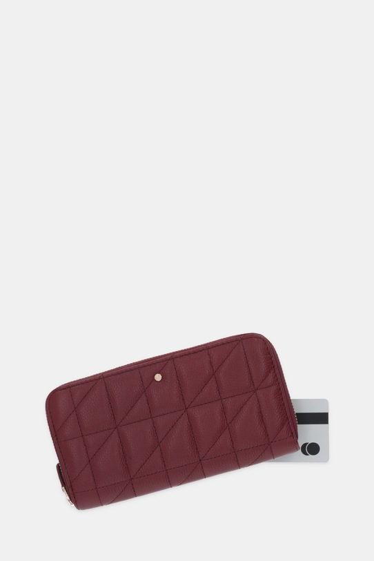 Accesorii Geox portofel de piele D45K3C.00046 burgundia
